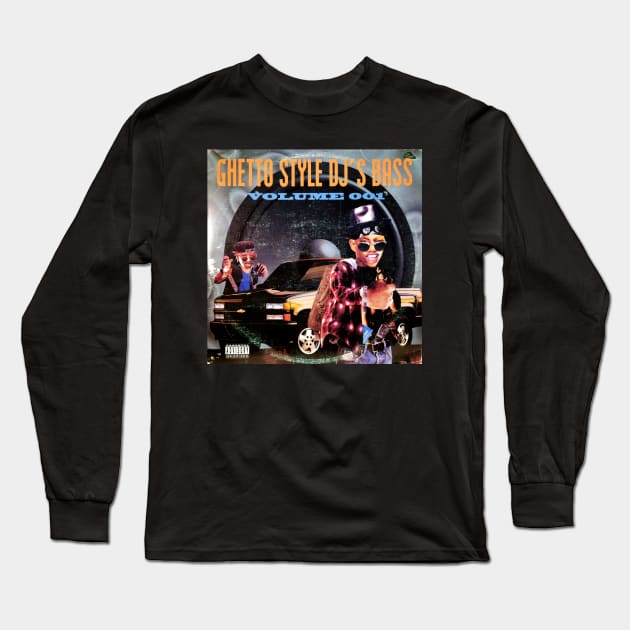 Ghetto Style DJs (Vintage Look) Long Sleeve T-Shirt by Scum & Villainy